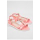 Босоніжки жіночі рожевого кольору 194813L