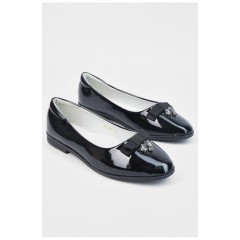 Туфлі для дівчинки чорного кольору 194994L