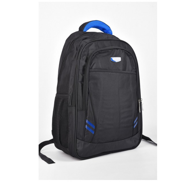 Рюкзак мужской спортивный черного цвета 196091L