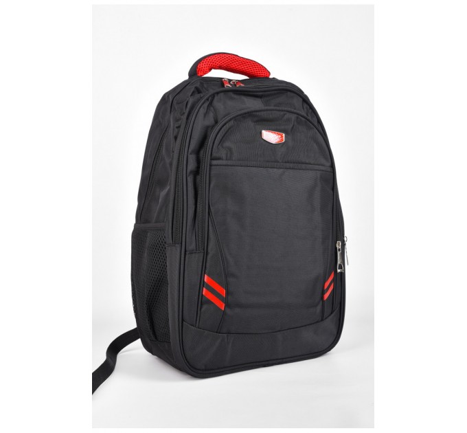 Рюкзак мужской спортивный черного цвета 196092L