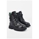 Черевики дитячі для дівчинки зимові чорного кольору 196176L