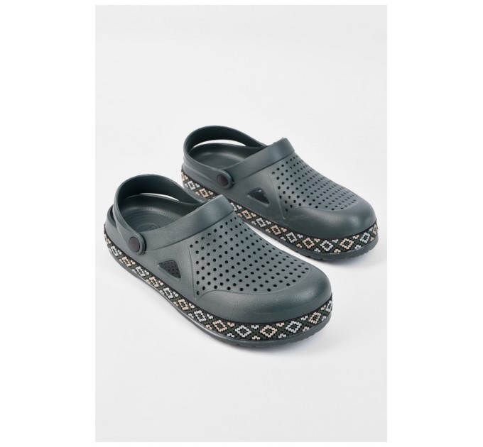 Крокси чоловічі кольору хакі 196198L