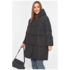 Куртка женская демисезонная черного цвета 196419L