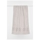 Рушник для обличчя махровий сірого кольору 196457L