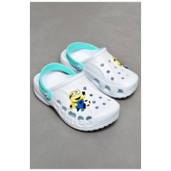 Кроксы детские белого цвета 196803L