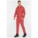 Спортивний костюм чоловічий на флісі теракотового кольору 196830L