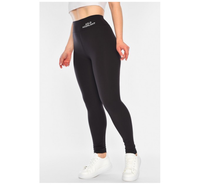 Лосины женские черного цвета 196861L