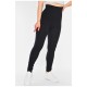 Лосины женские рубчик черного цвета 196862L