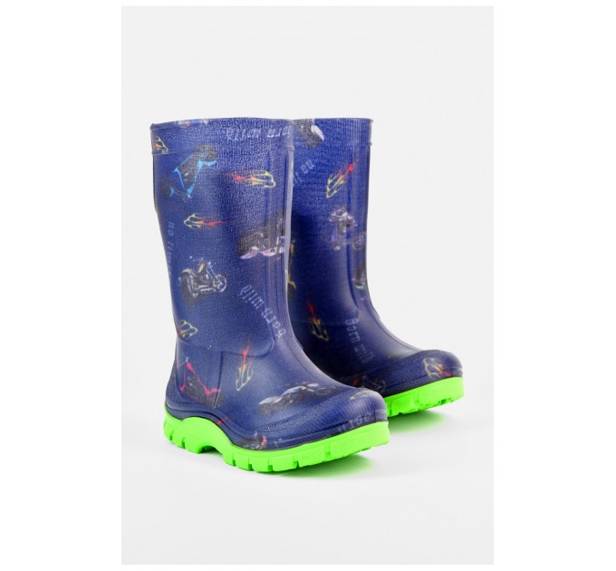 Чоботи гумові дитячі темно-синього кольору 196930L