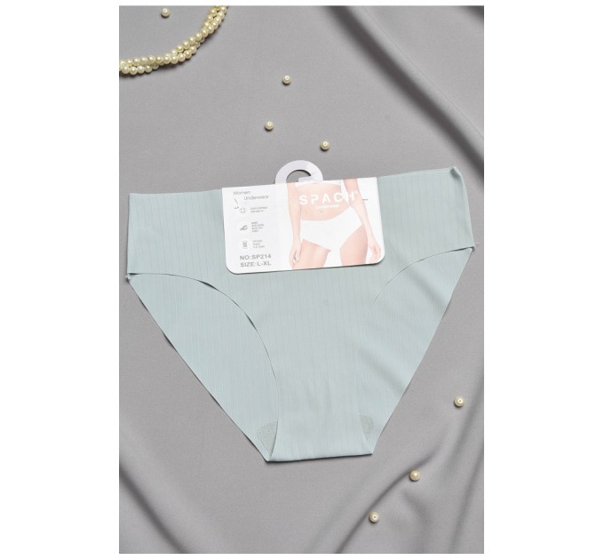 Труси жіночі однотонні м'ятного кольору 197056L