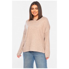 Кофта жіноча напівбатальна бежевого кольору 197533L