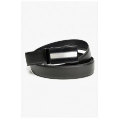Ремень мужской черного цвета размер 112*3,5 см 198281L