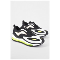 Кросівки чоловічі білого кольору на шнурівці 198298L