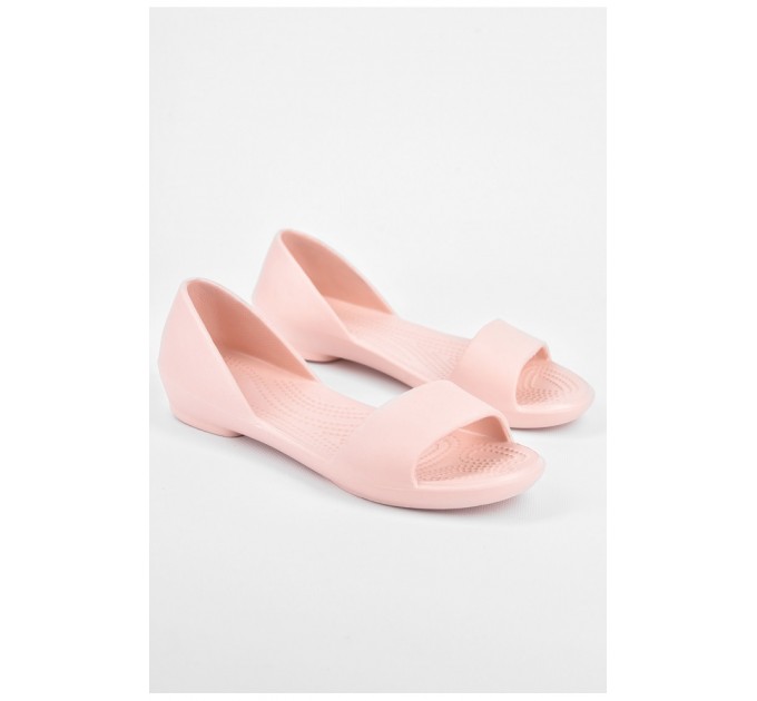 Босоніжки піна жіночі пудрового кольору 198547L