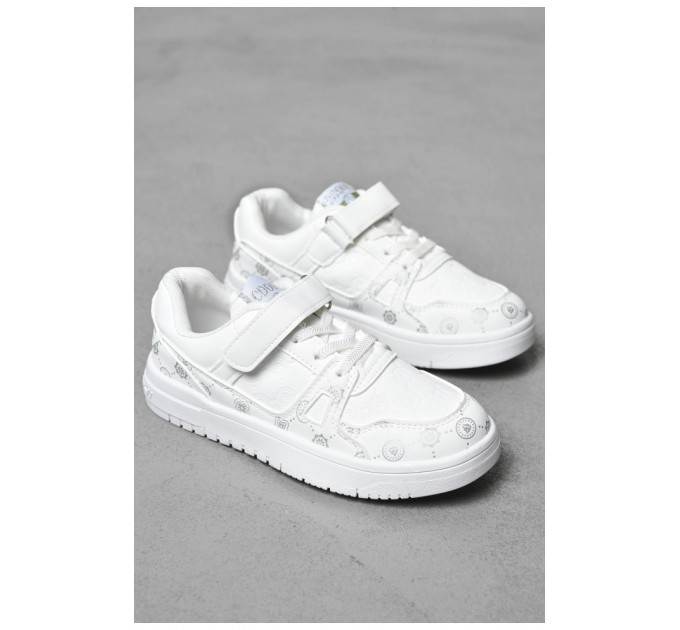 Кросівки дитячі білого кольору 198735L