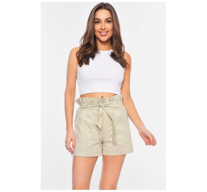 Шорти жіночі світло-сірого кольору 198903L