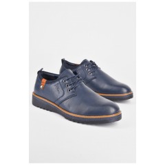 Туфлі підліткові для хлопчика темно-синього кольору 198938L