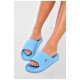 Шльопанці піна жіночі блакитного кольору 199163L
