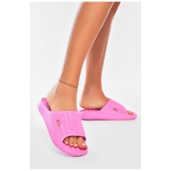 Шльопанці піна жіночі рожевого кольору 199168L