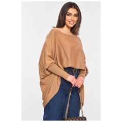 Женская кофта бежевого цвета 199409L