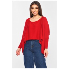 Женская кофта бордового цвета 199410L