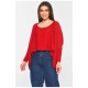 Кофта жіноча бордового кольору 199410L