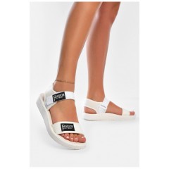 Женские сандалии белого цвета 199464L