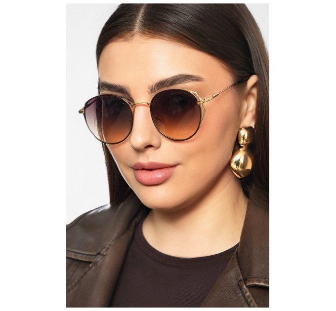 Окуляри жіночі золотистого кольору 199659L