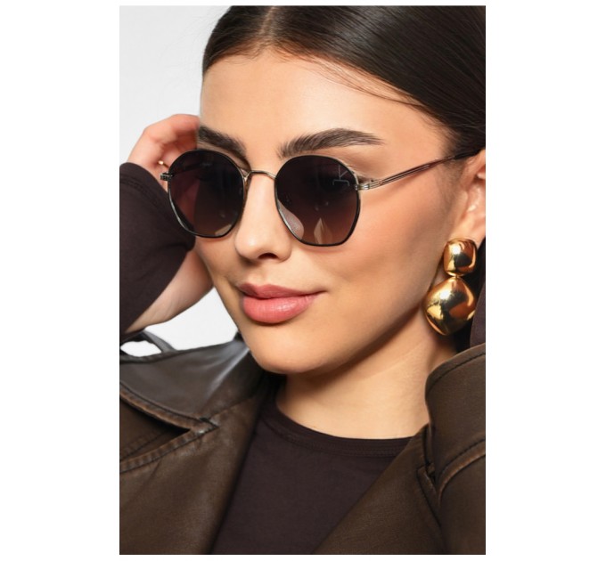 Окуляри жіночі золотистого кольору 199662L