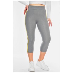 Бриджі жіночі світло-сірого кольору 200359L