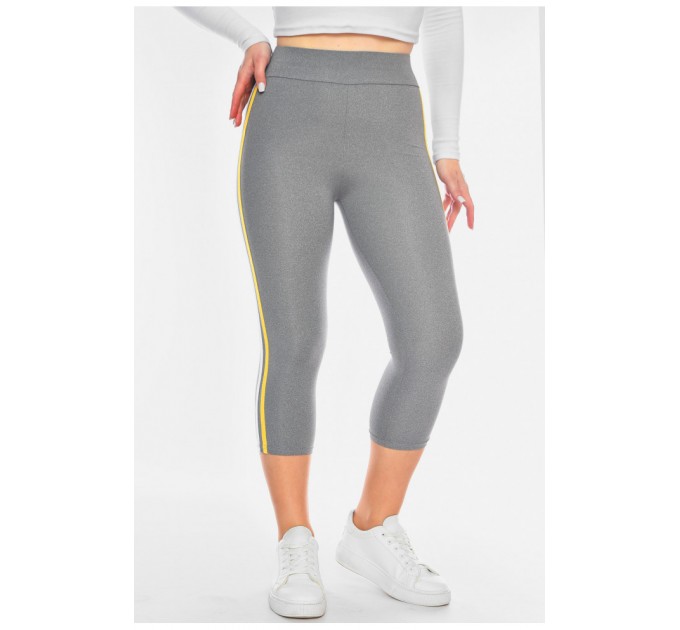 Бриджі жіночі світло-сірого кольору 200359L