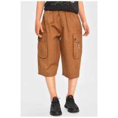 Бриджі дитячі для хлопчика коричневого кольору 200758L