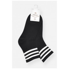 Шкарпетки жіночі демісезонні чорного кольору 200770L Шкарпетки жіночі демісезонні чорного кольору 200770L