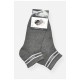 Шкарпетки чоловічі спортивні демісезонні темно-сірого кольору 200862L