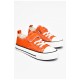 Кеди дитячі помаранчевого кольору однотонні текстиль 200994L
