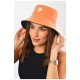 Панама жіноча двостороння помаранчевого кольору 201227L