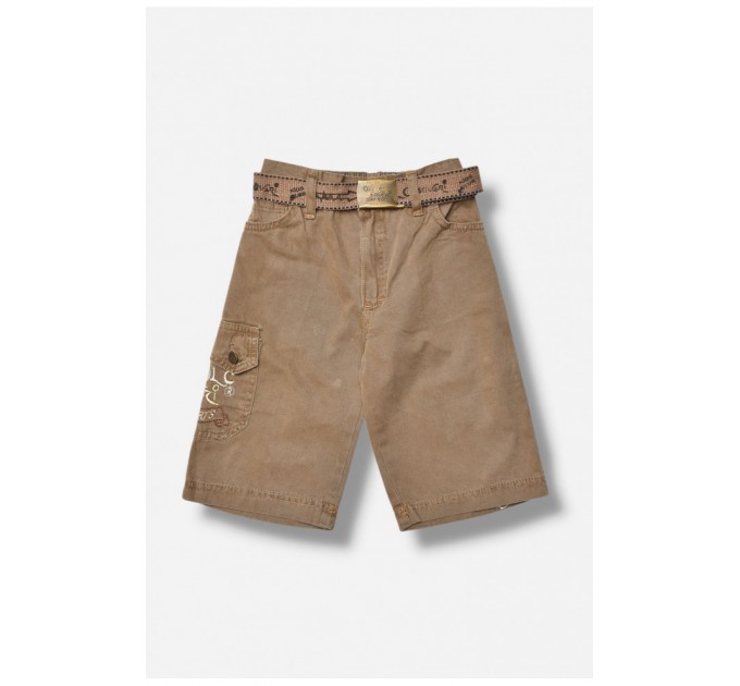 Бриджі дитячі для хлопчика кольору хакі 201692L