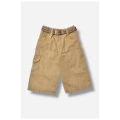 Бриджі дитячі для хлопчика кольору хакі 201698L