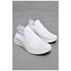 Кросівки чоловічі білого кольору текстиль 201779L