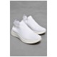 Кросівки чоловічі білого кольору текстиль 201779L