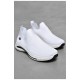 Кросівки чоловічі білого кольору текстиль 201790L