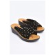 Шльопанці жіночі чорного кольору 202144L