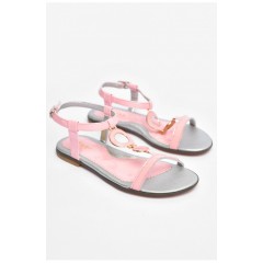 Босоножки для девочки розового цвета 202177L