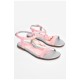Босоножки для девочки розового цвета 202177L