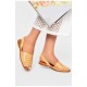 Босоножки женские бежевого цвета 202239L