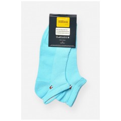 Шкарпетки жіночі спортивні демісезонні світло-блакитного кольору 202657L