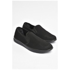 Мокасини чоловічі чорного кольору 202817L