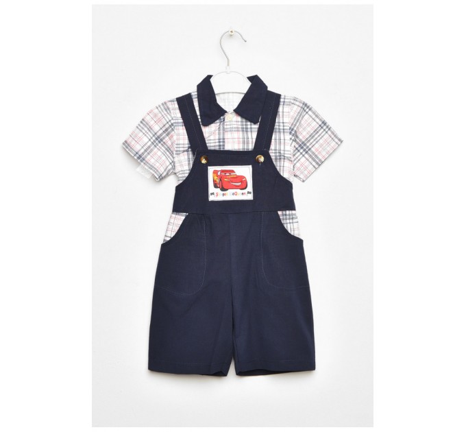 Костюм дитячий для хлопчика темно-синього кольору 202960L