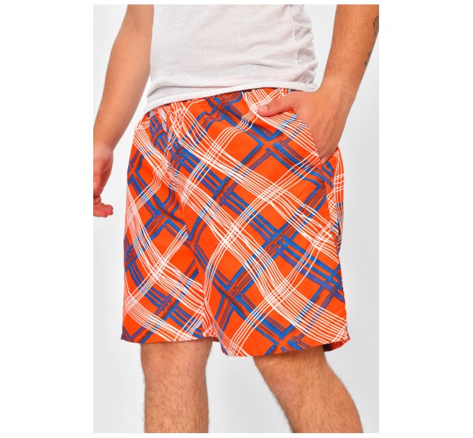 Шорты мужские оранжевого цвета 203221L
