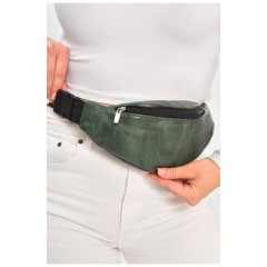 Бананка жіноча зеленого кольору 203246L